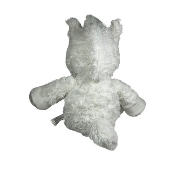 Spark Create Imagine Plush Unicorn Rattle‎ Crinkle White 11" Gold Horn - Picture 7 of 7